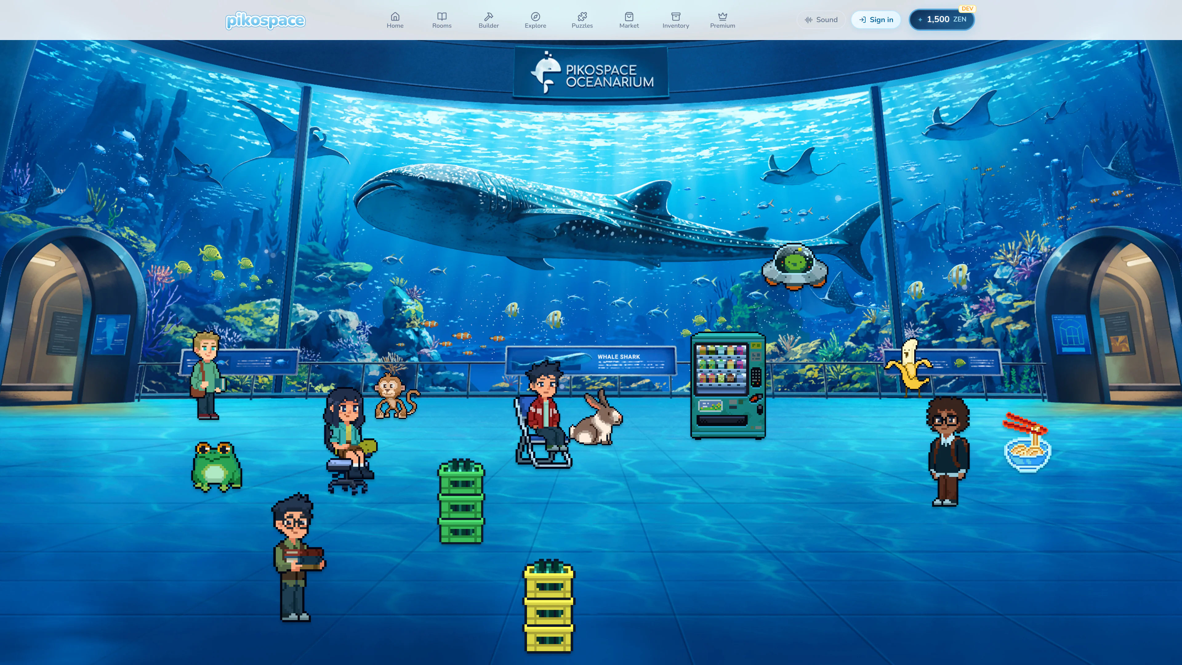 Featured This Week, Newest, and Most Hearted room discovery options